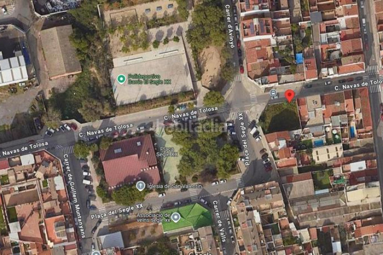 Planta baja obra nova a la plaça del sxx en Segle XX Terrassa
