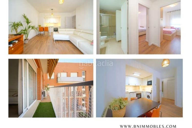 Piso una vivienda con calidez, luz y balcón recién reformado con plaza de garaje incluida en Terrassa