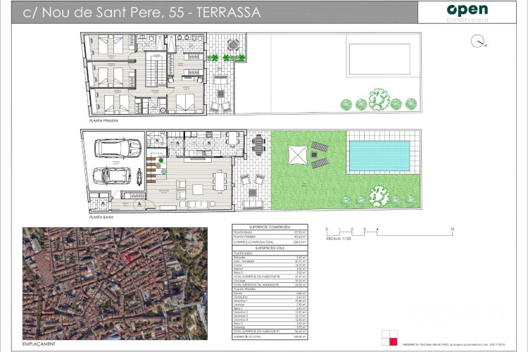 Nou de Sant Pere, Barri del Centre